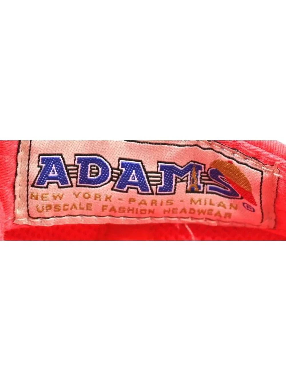 Admiral Olivia Adams Logo Hat in Red